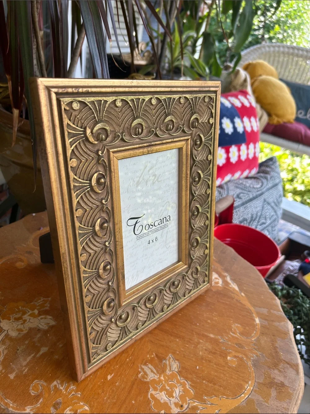 Ornate Gold 4x6 Picture Frame